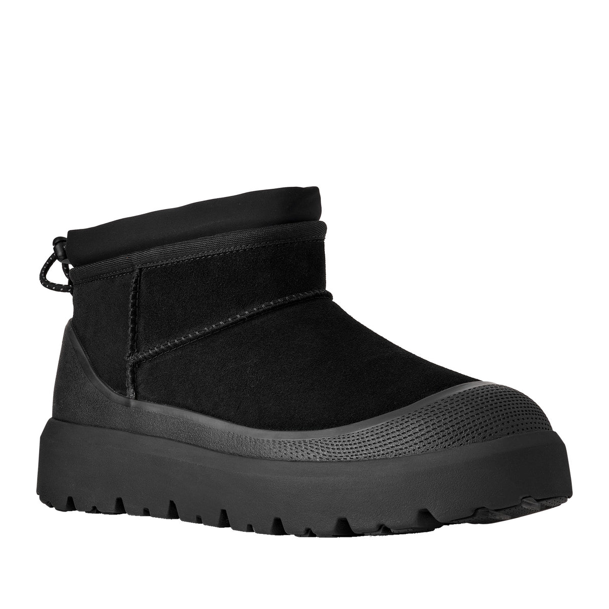 UGG Men's Classic Ultra Mini Weather Hybrid in Black/Black