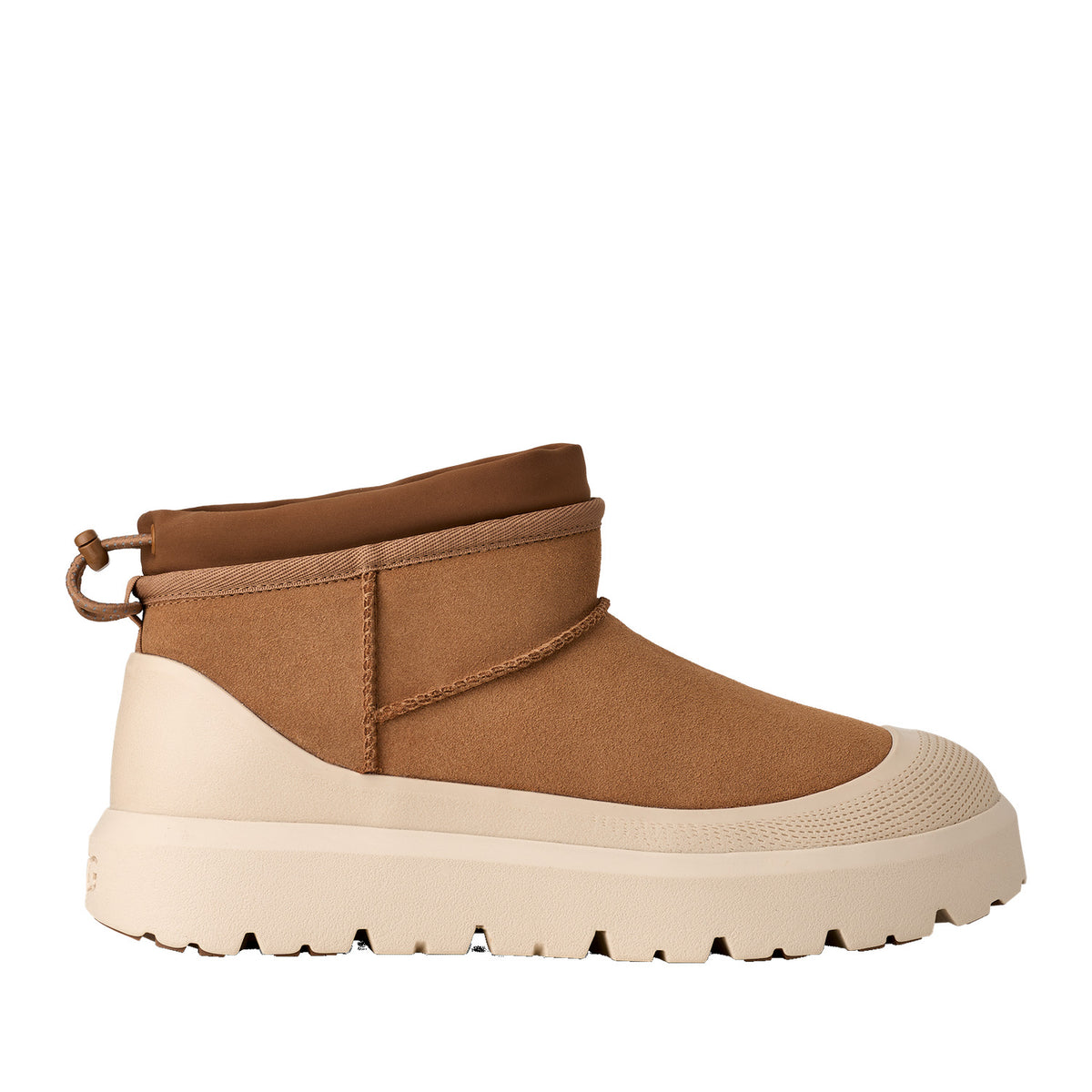UGG Men's Classic Ultra Mini Weather Hybrid in Chestnut/Whitecap
