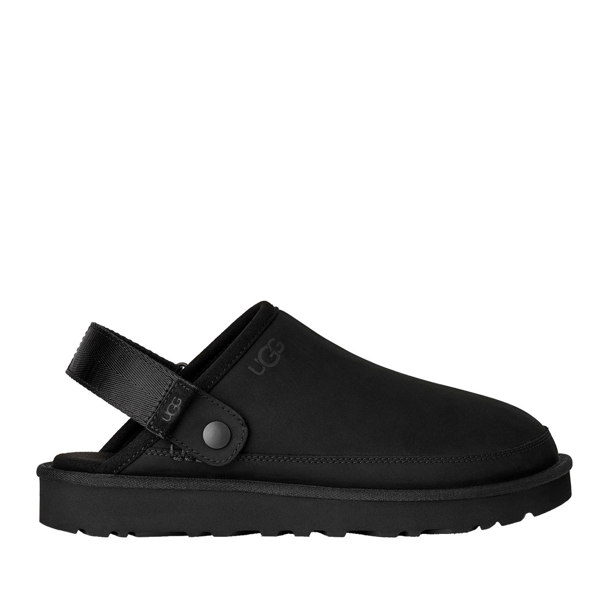 UGG Men's Goldencoast Clog II Nubuck in Black