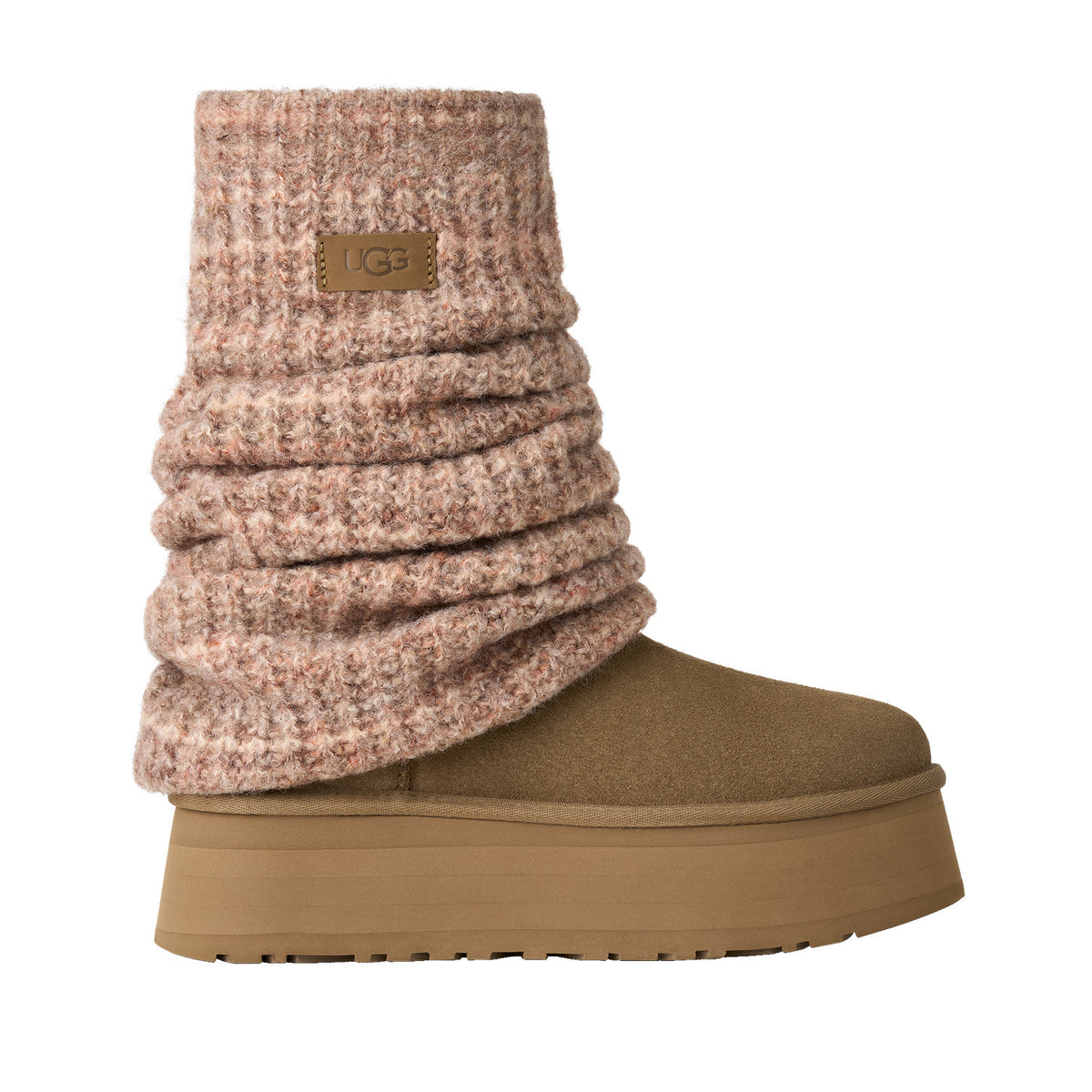 UGG Women's Classic Mini Dipper Legwarmer in Light Bronze
