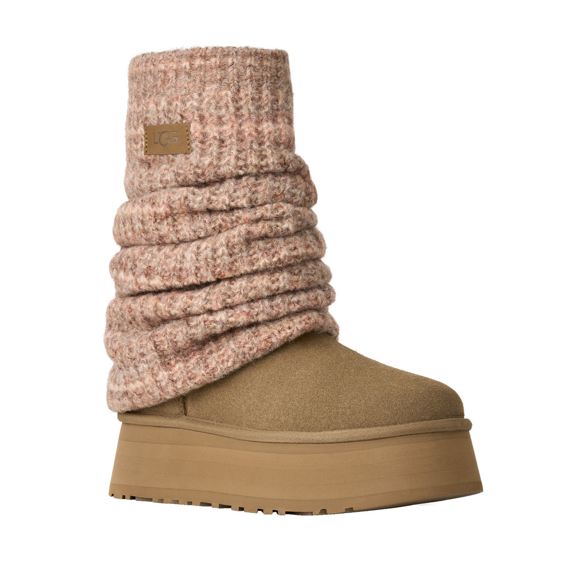 UGG Women's Classic Mini Dipper Legwarmer in Light Bronze