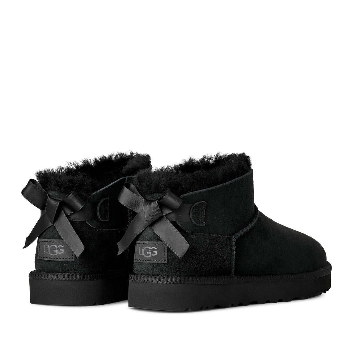 Ugg Women's Ultra Mini Bailey Bow in Black
