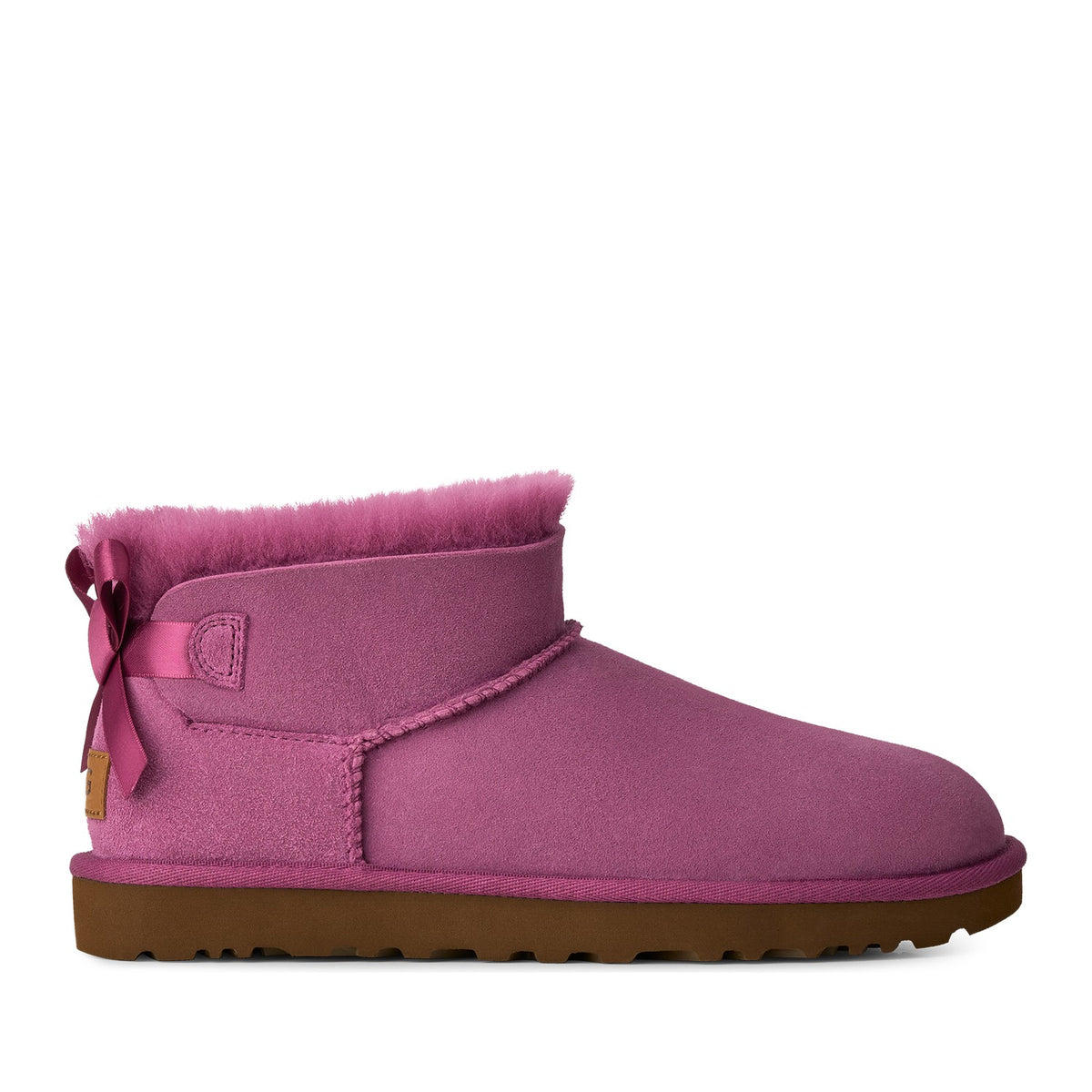 Ugg Women's Ultra Mini Bailey Bow in Dark Winterberry