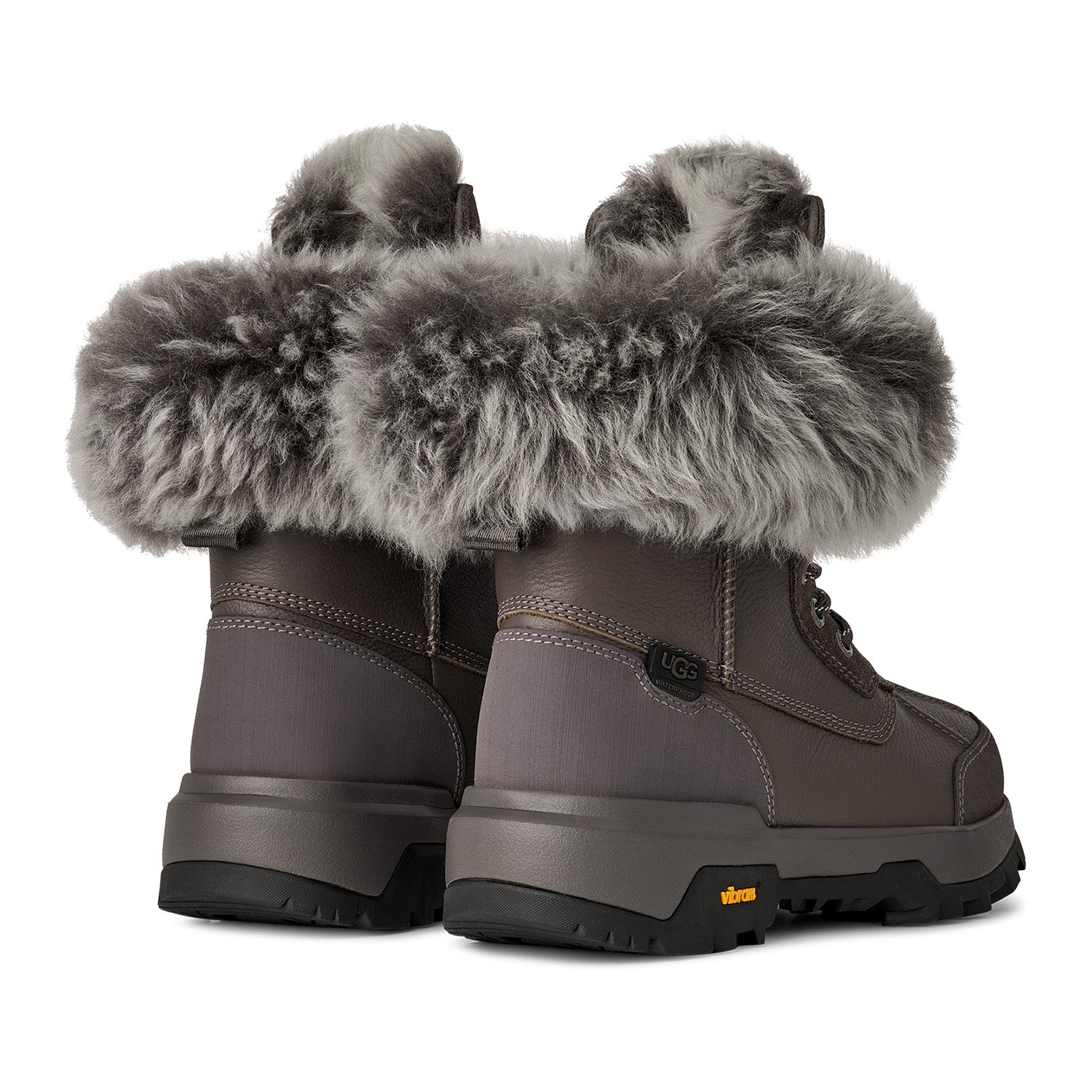 UGG Women's Adirondack Boot XXV Chalet in Charcoal