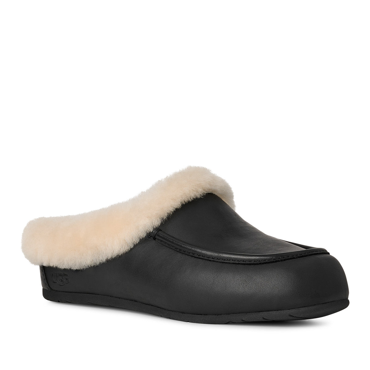 UGG Women's Ansley Mule Leather in Black