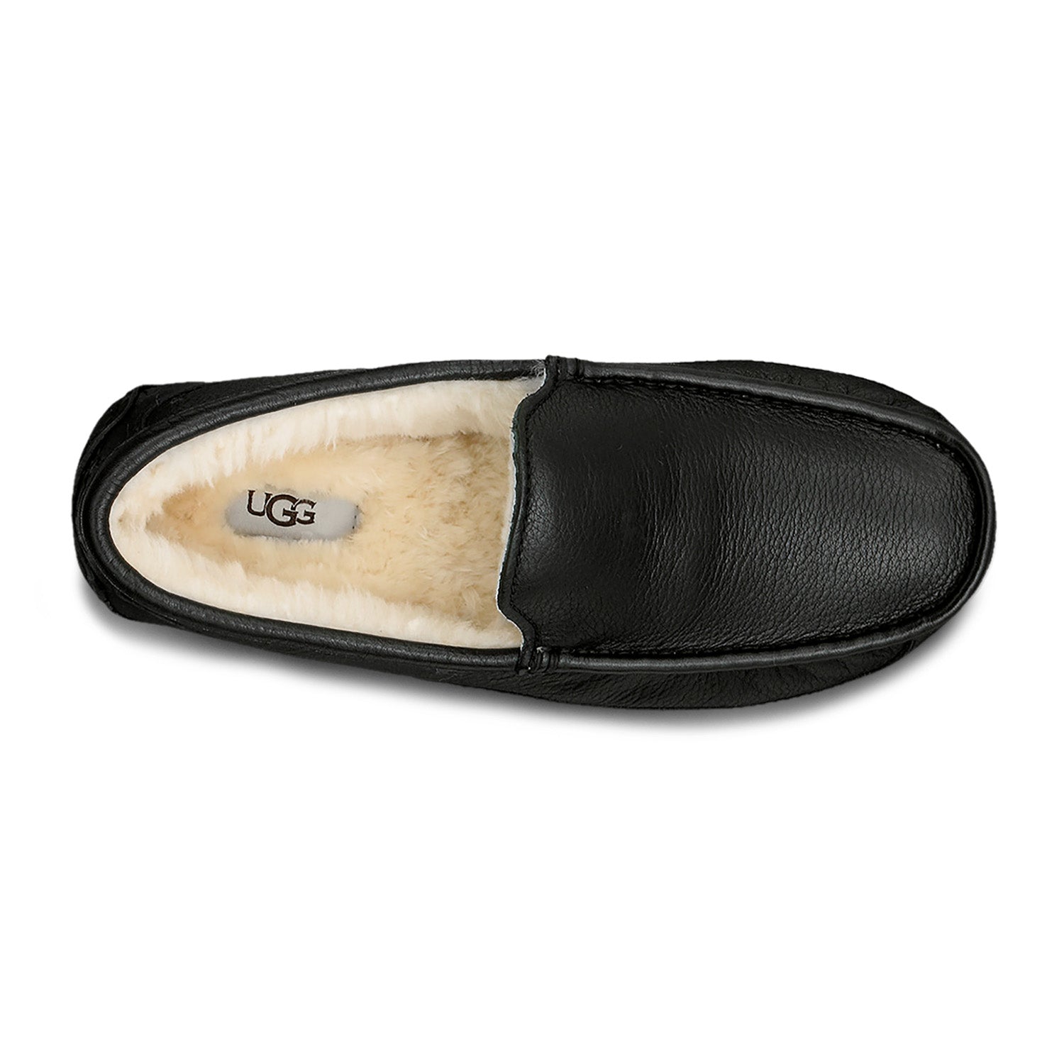 UGG Men's Ascot in in Black Leather