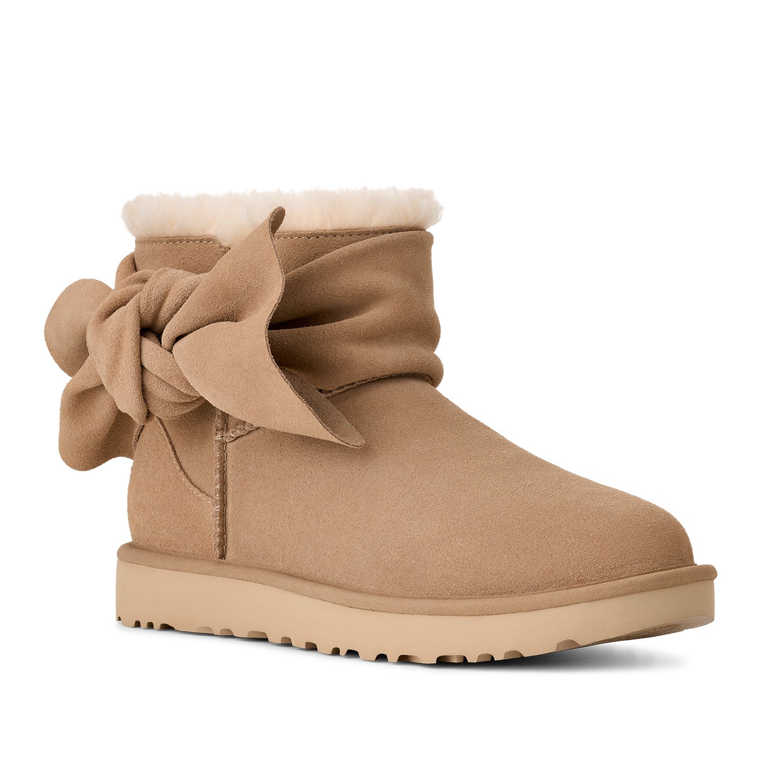 UGG Women's Classic Mini Bow in Sand