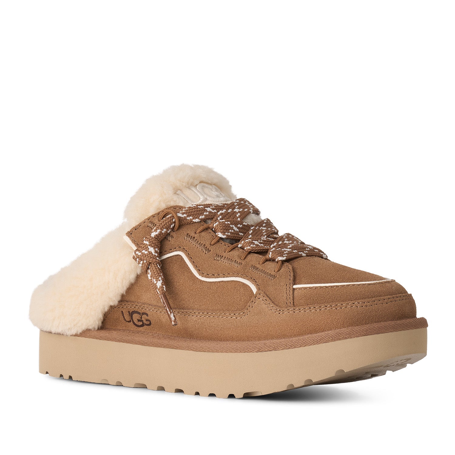 UGG Women's Lowmel Mule in Chestnut