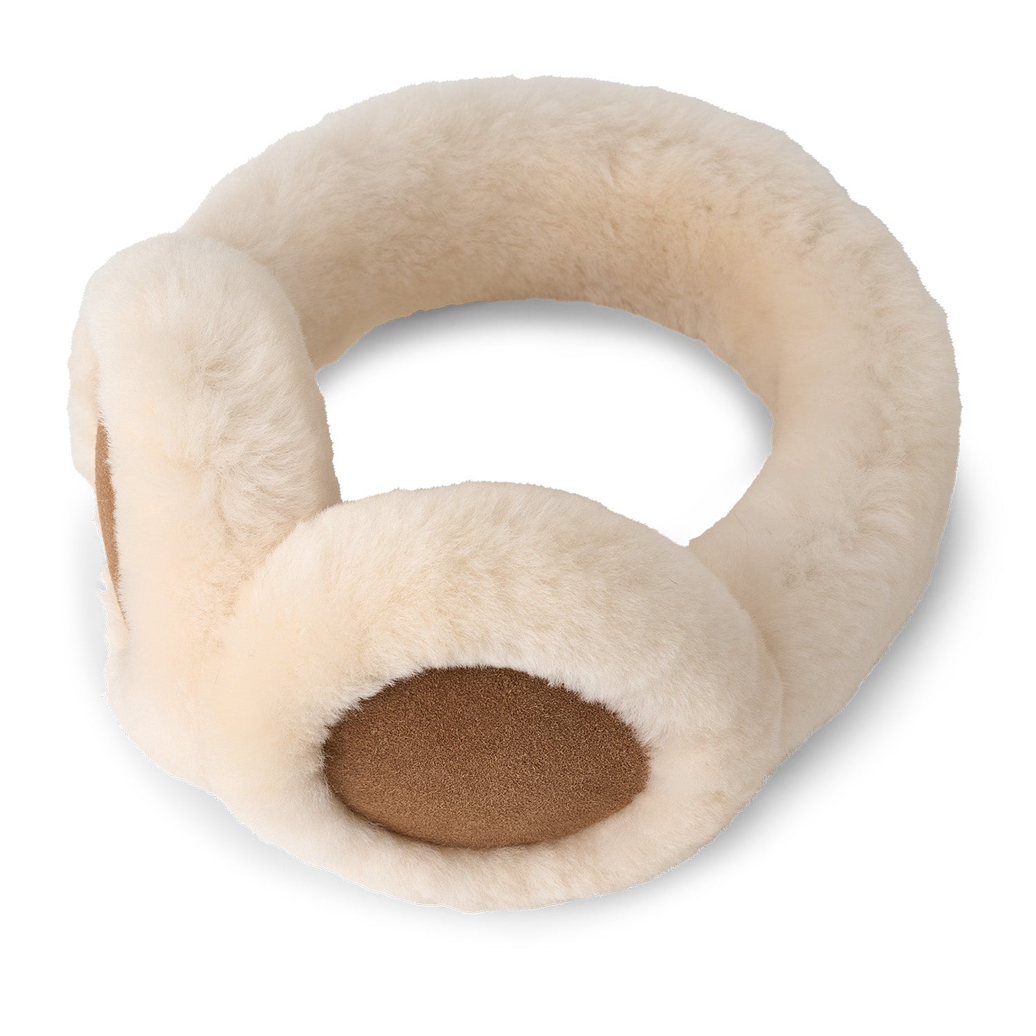 UGG Women's Sheepskin Wireless Earmuff in Chestnut