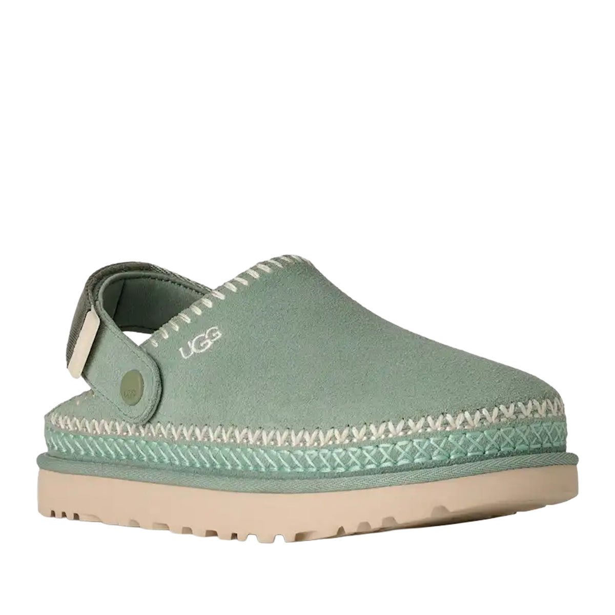 UGG Women's Goldenstar Meadow Accent Clog in Artichoke