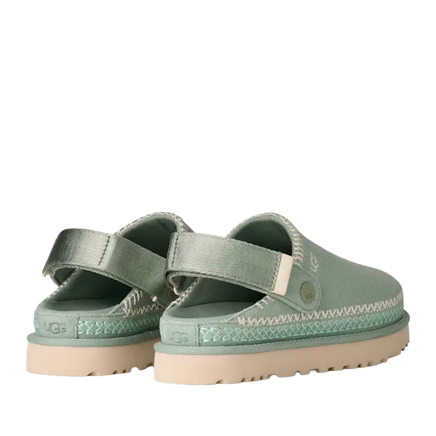 Ugg Women's Goldenstar Meadow Accent Clog in Artichoke