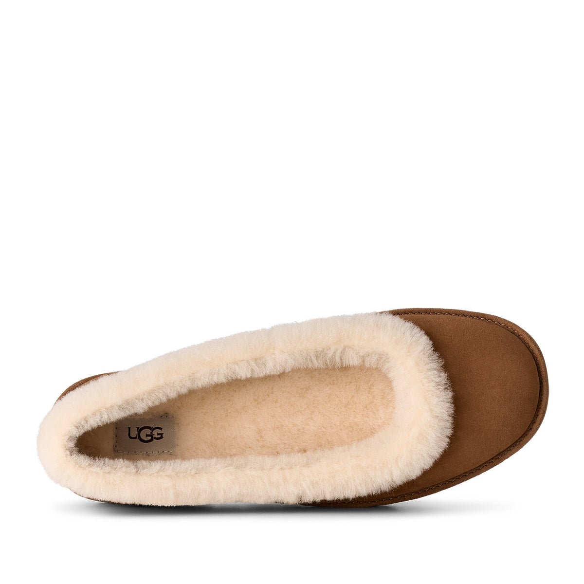 Ugg Women's Zora Ballet Flat in Chestnut