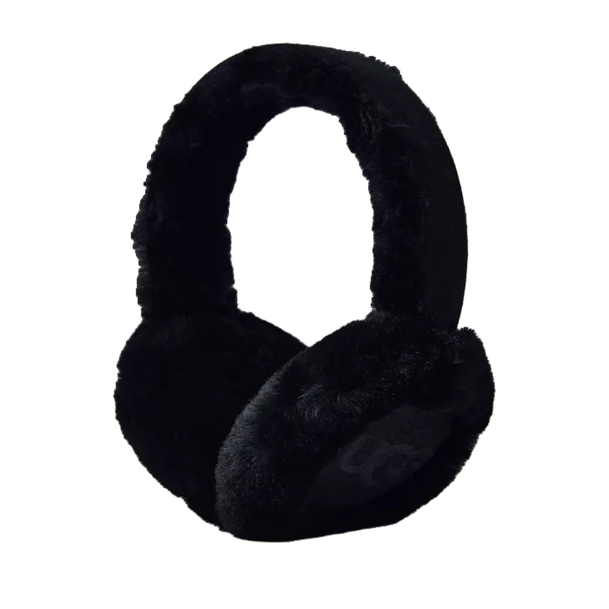 UGG Women's Sheepskin Embroidery Earmuff in Black
