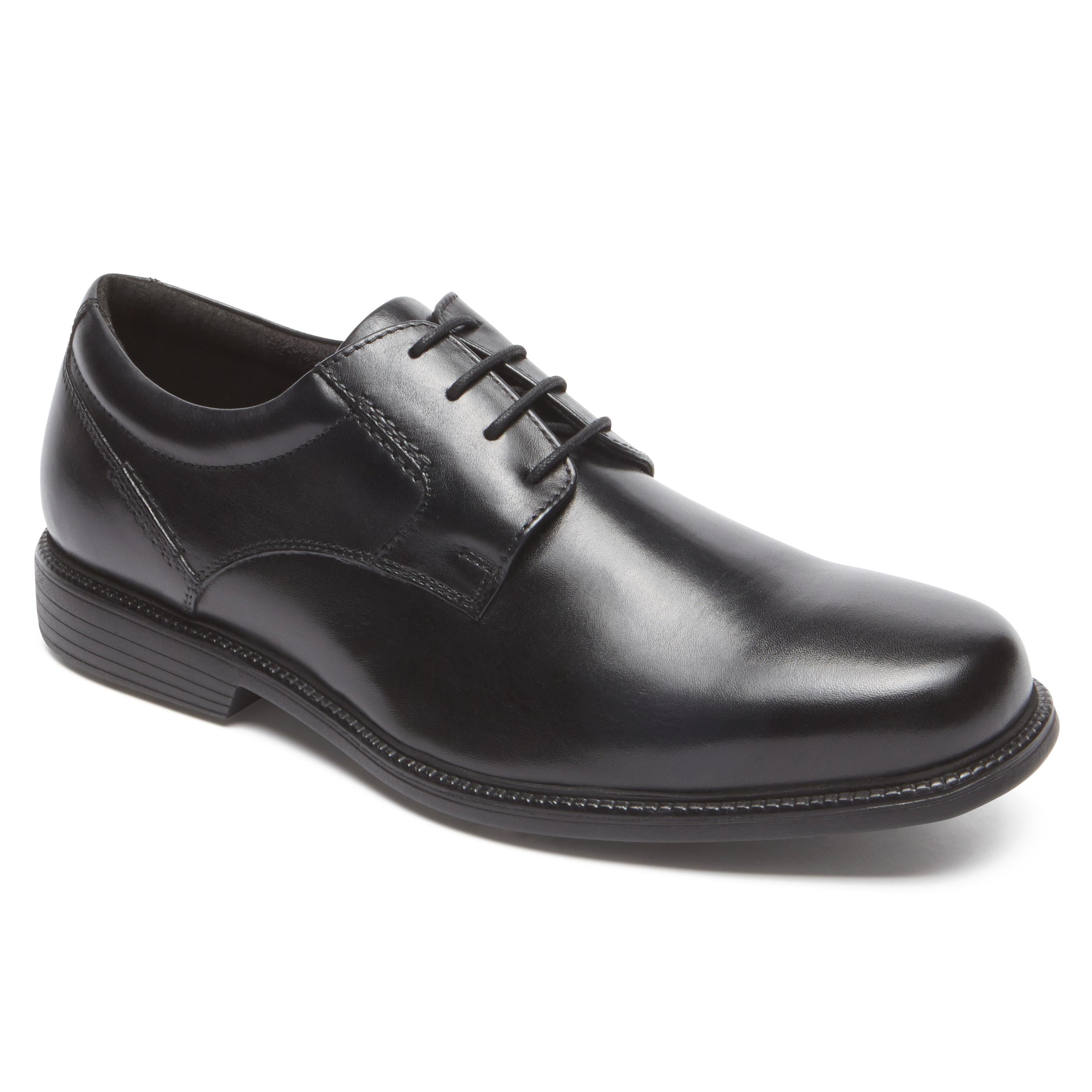 Rockport  Men's Charles Road Plaintoe Black W