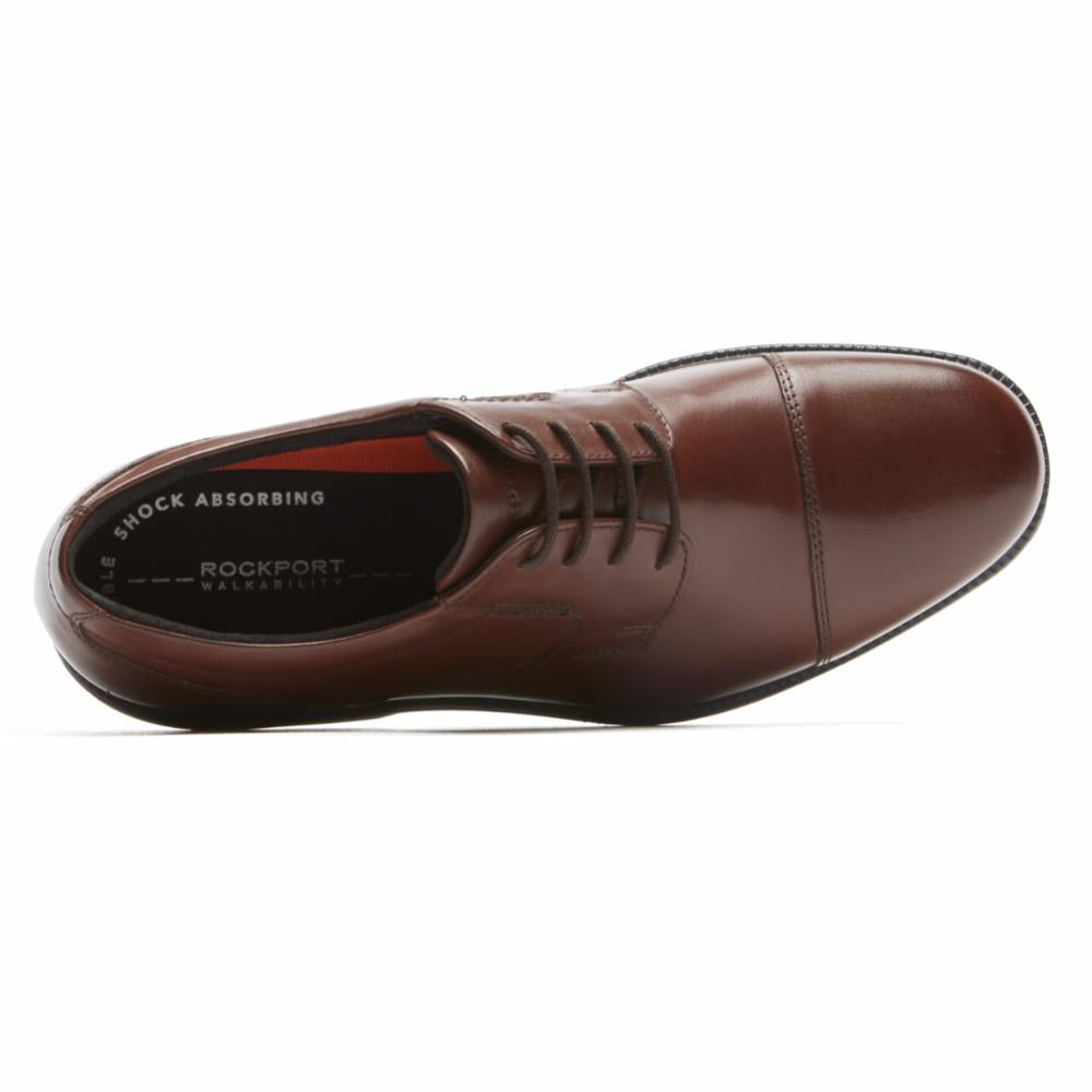 Rockport Men's Charlesroadcaptoe In Brown W