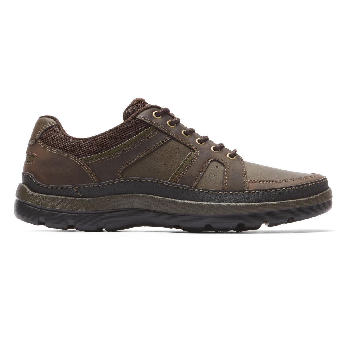 Rockport Men's Gykmdgblucher In Dark Brownblack W