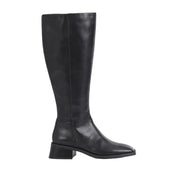 Chaussures Vagabond Blanca pour femme, mollet large, couleur noire