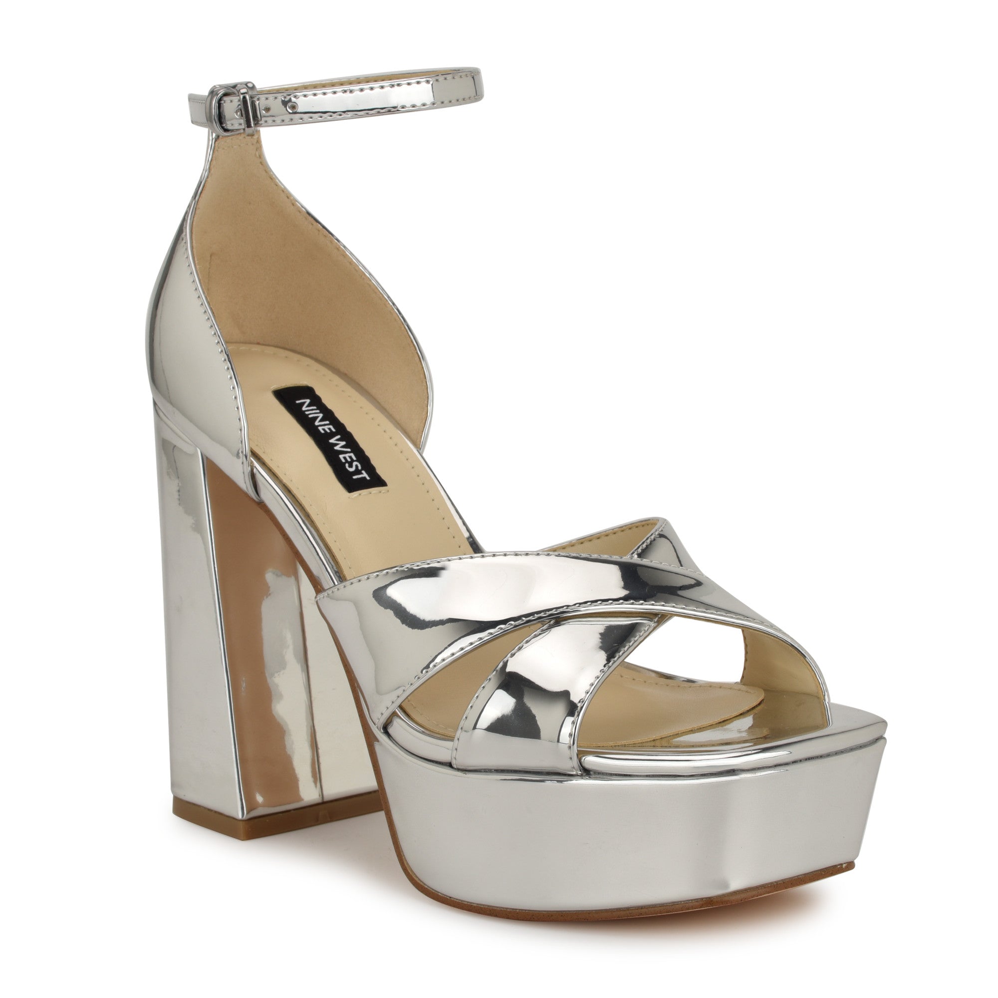 Nine West Women's Vicky3 In Silver M