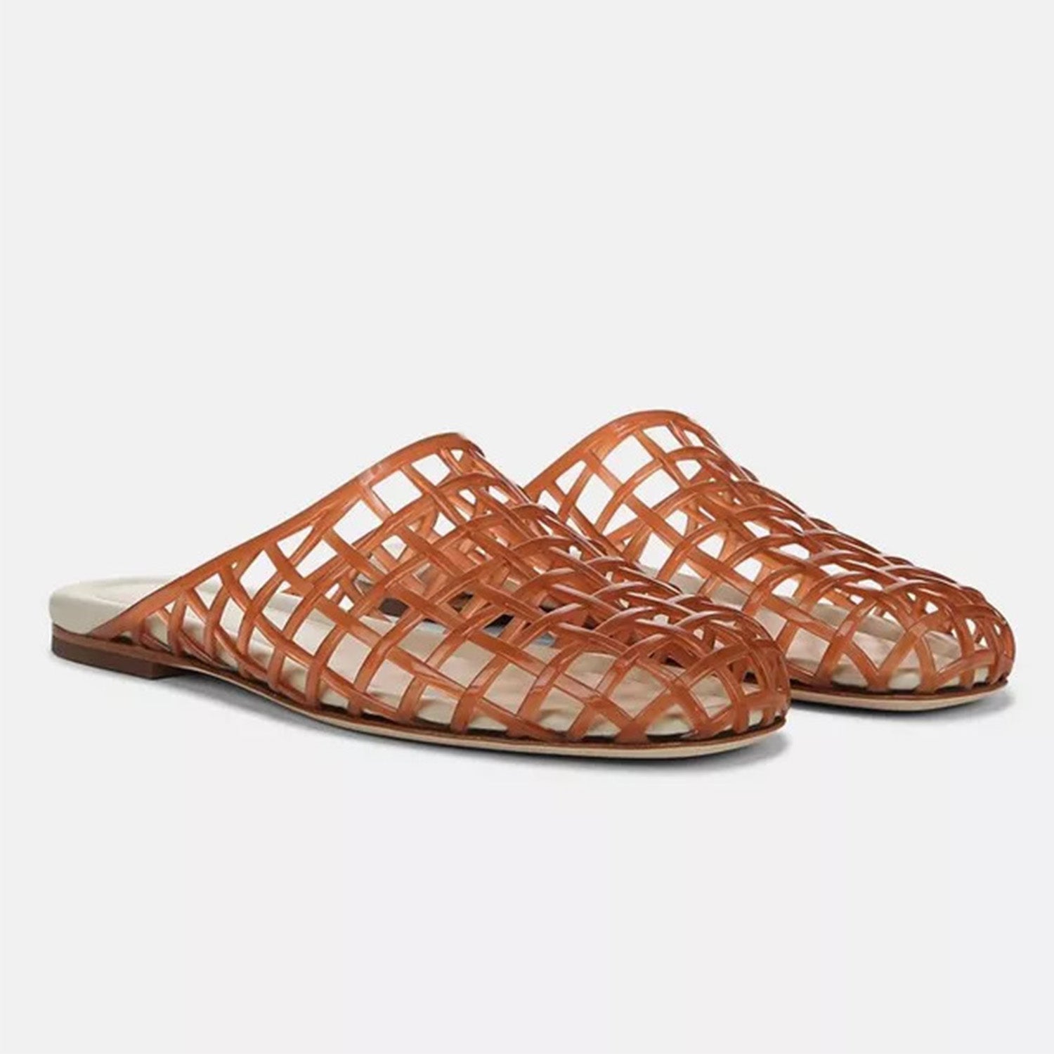 Vince. Women's Barcelona Jelly in Dark Amber