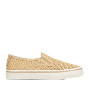 Vince. Women's Blair Slip On Raffia in Toasted Wheat