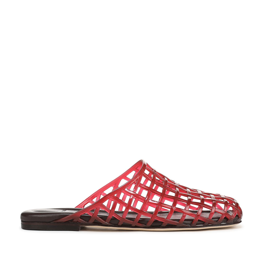 Vince. Women's Barcelona Jelly in Poppy Red
