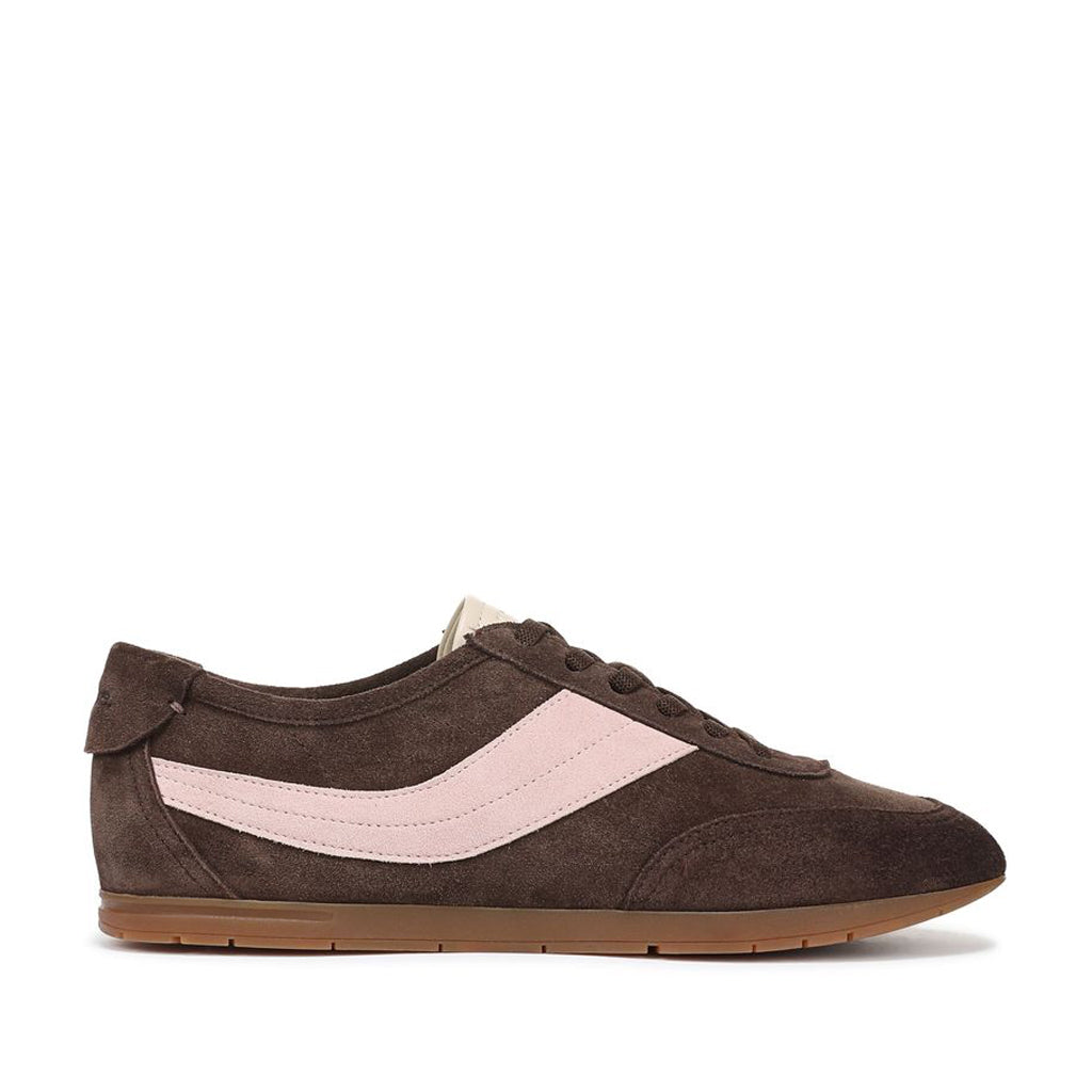 Vince. Women's La Runner-W in Dark Mocha/Rosewater