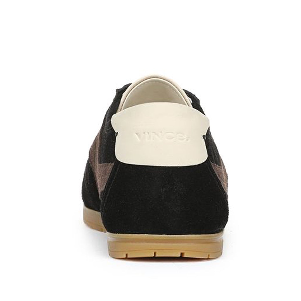 Vince. Women's La Runner-W in Black/Dark Mocha