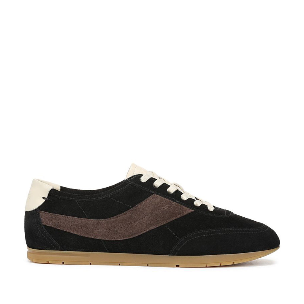 Vince. Women's La Runner-W in Black/Dark Mocha
