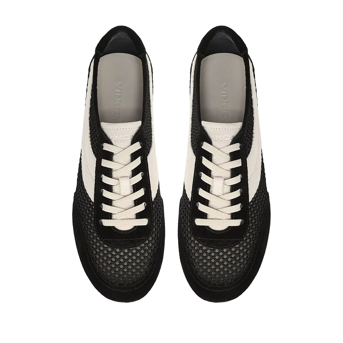 Vince. Women's La Runner Netting in Black/Moonlight