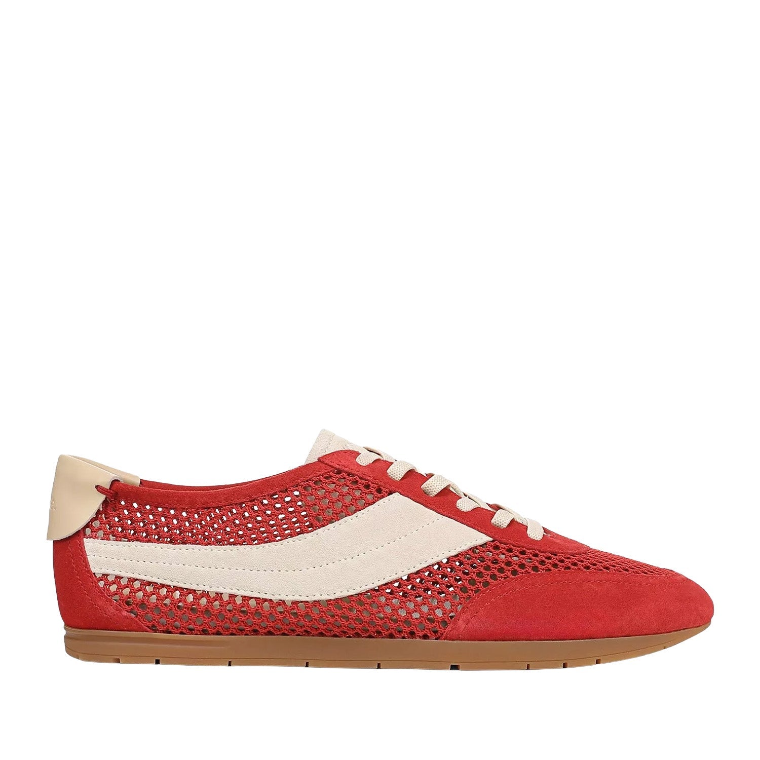 Vince. Women's La Runner Netting in Rogue Red