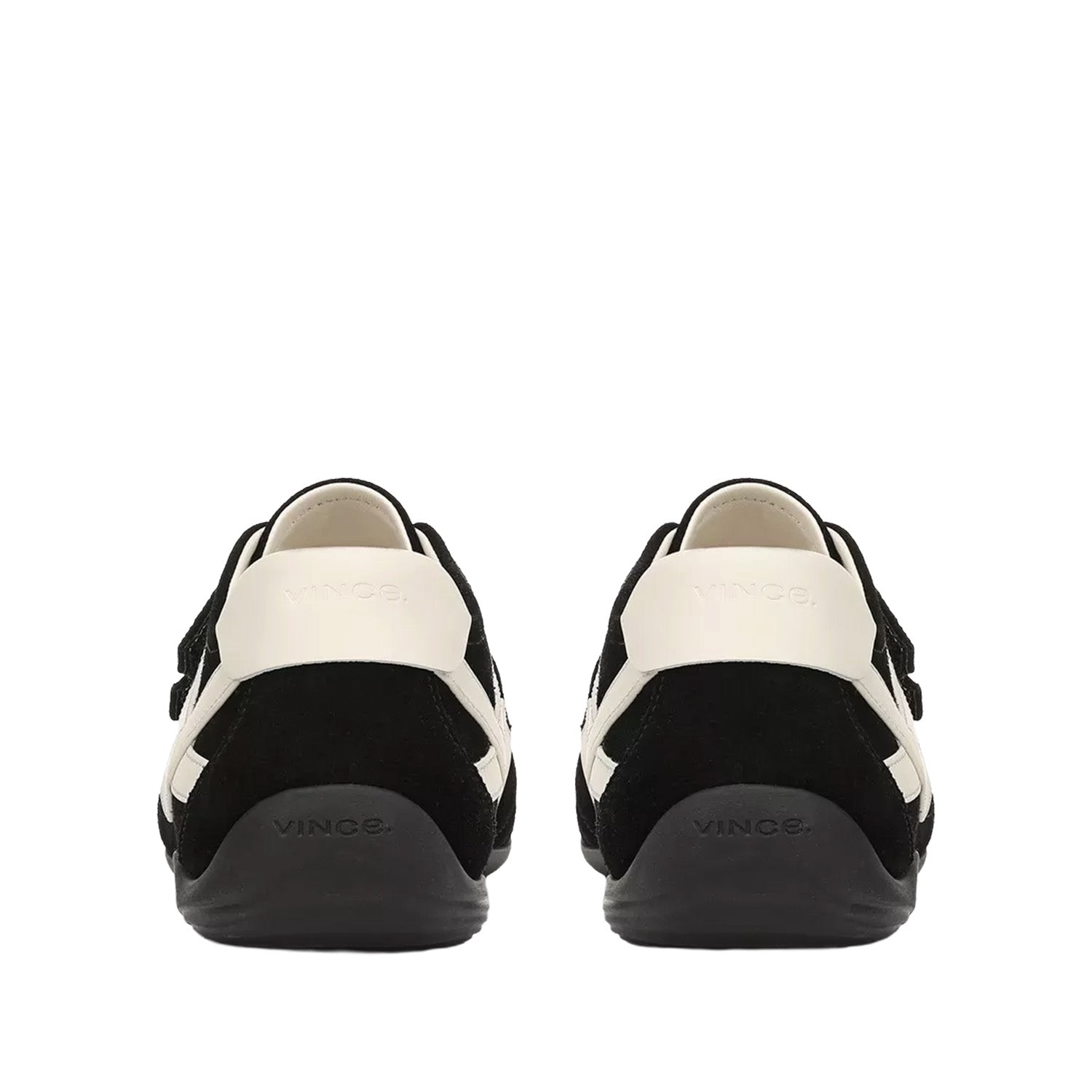 Vince. Women's Sonic Trainer in Black/Flax