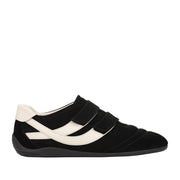 Vince. Baskets Sonic Trainer pour femmes, coloris noir/lin