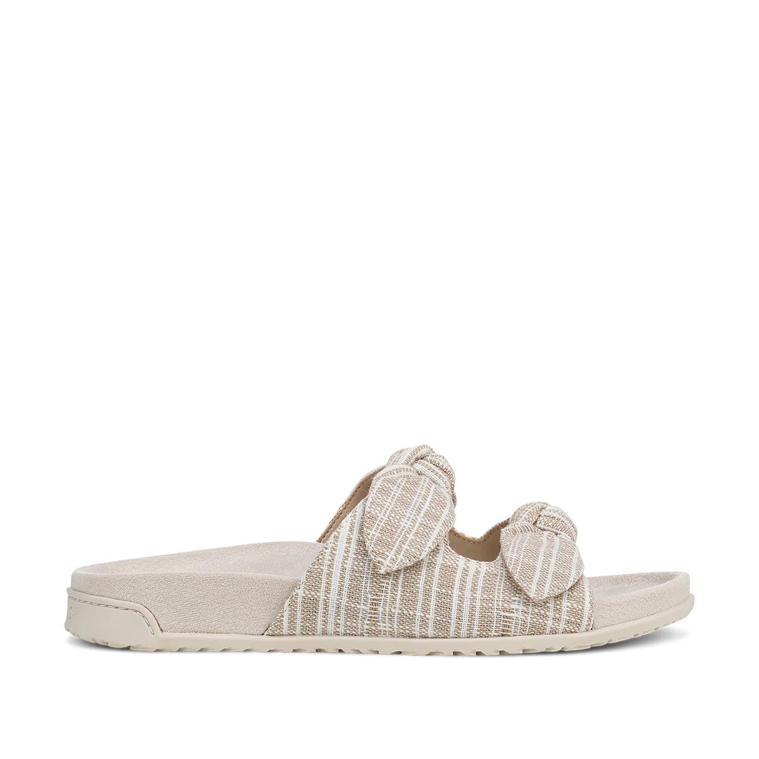 Vionic Women's Elara Slide Sandal in Cream Print