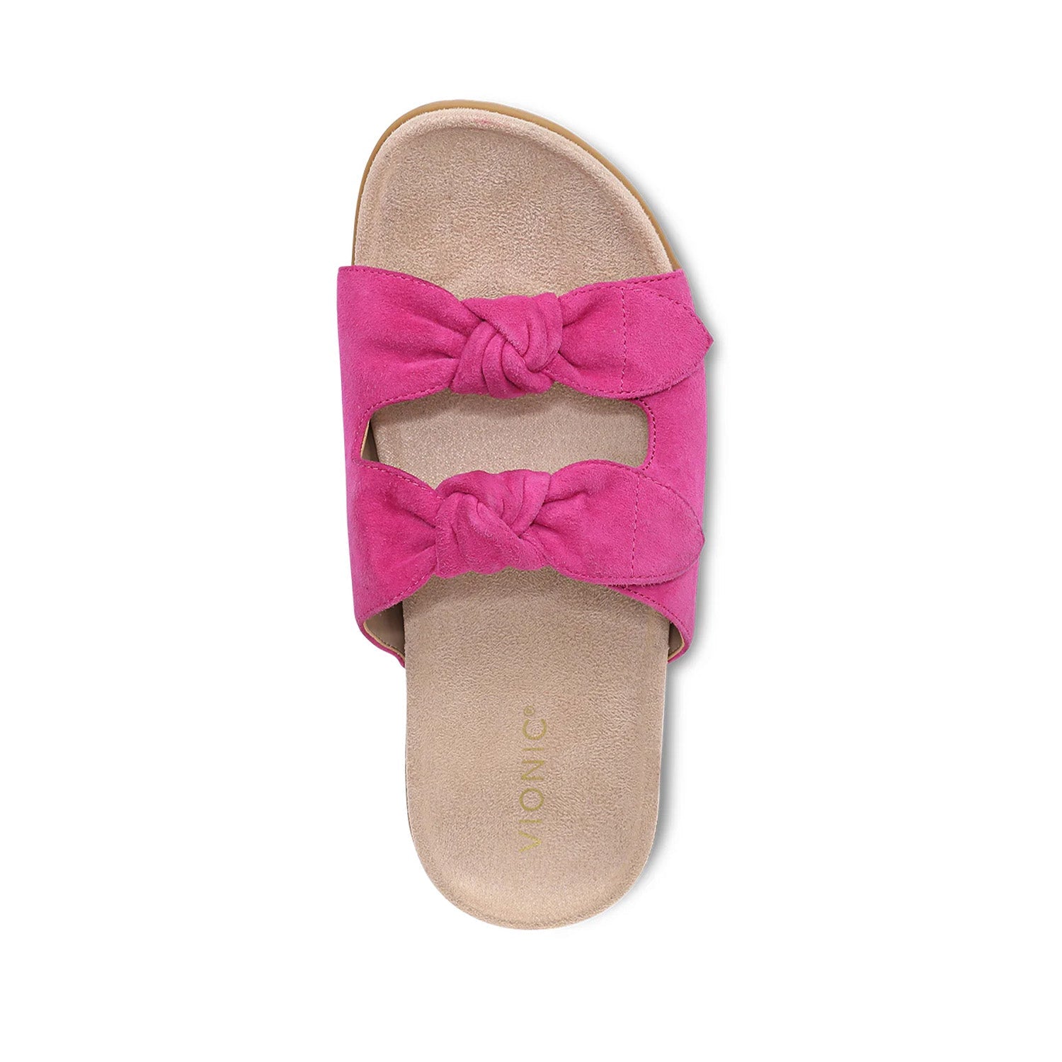 Vionic Women's Elara Slide Sandal in Rose Violet
