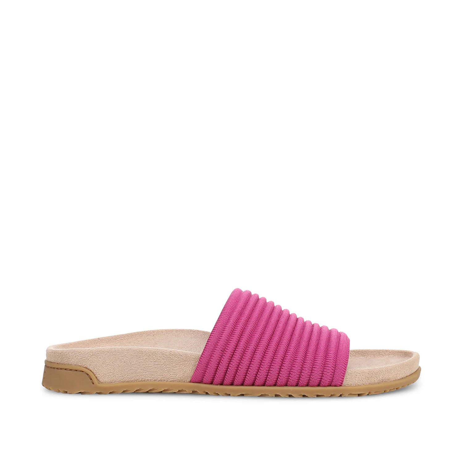 Vionic Women's Evie Knit Slide Sandal II in Rose Violet