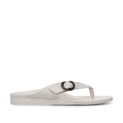 Vionic Women's Grove Toe Post Sandal in Sea Salt