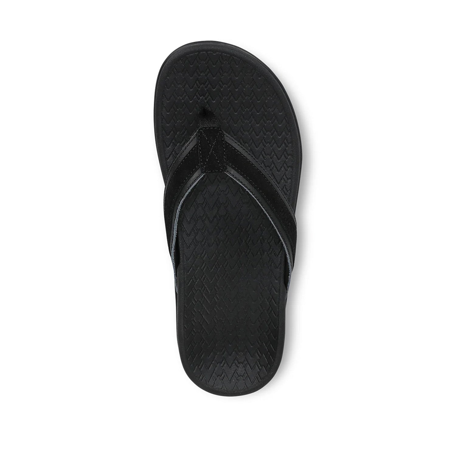 Vionic Women's Tide 2.0 Toe Post Sandal in Black