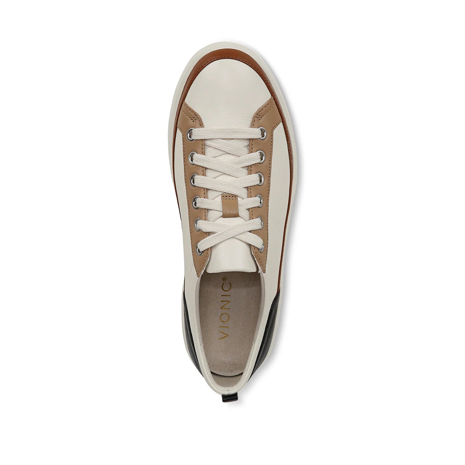 Lunettes de soleil Vionic Essence Winny pour femme, coloris ivoire/noir