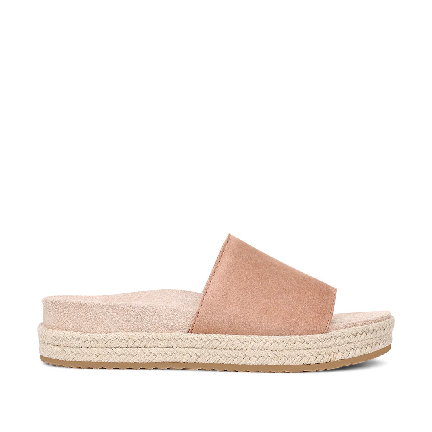 Vionic Women's Yasmina Platform Slide Sandal in Mocha Mousse