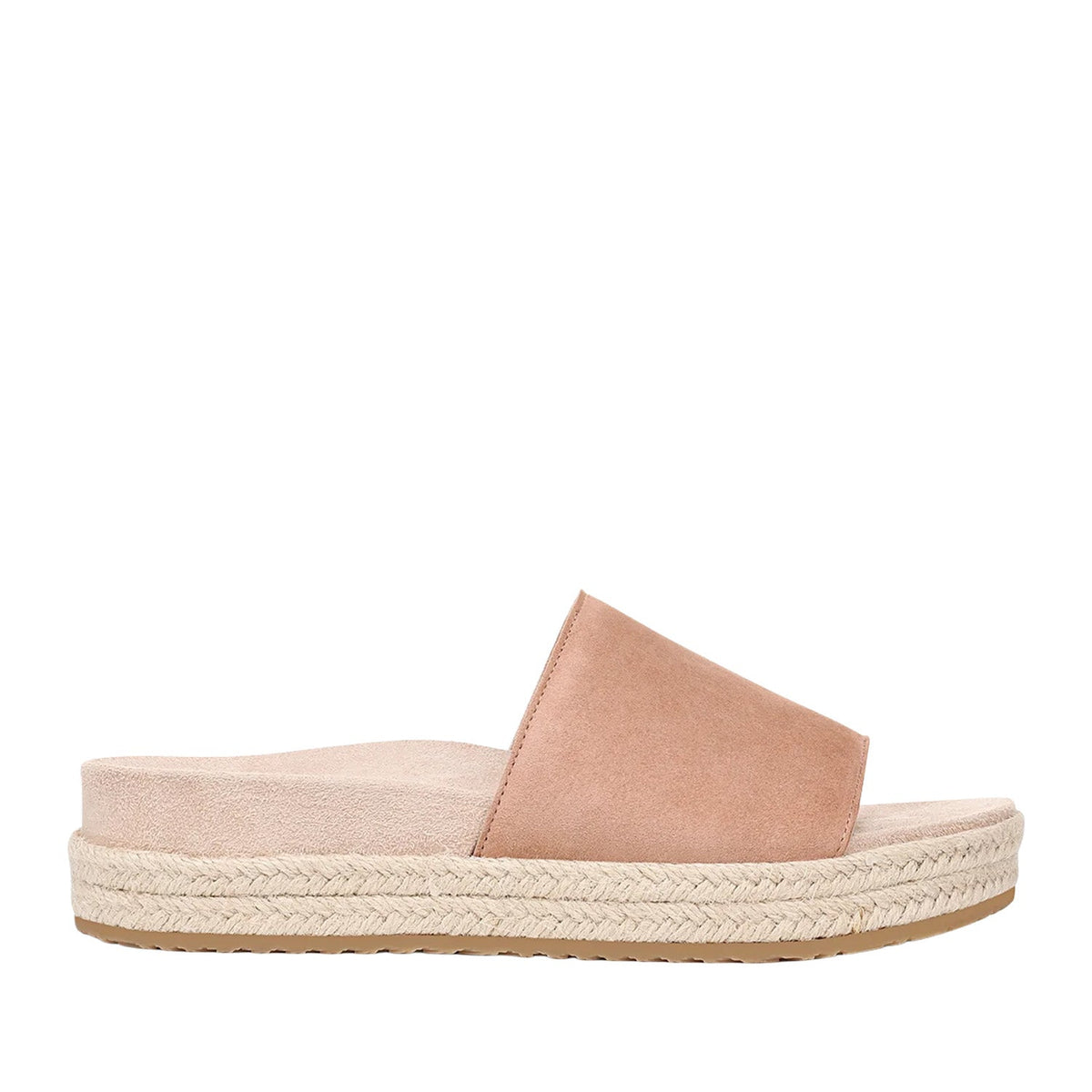 Vionic Women's Yasmina Platform Slide Sandal in Mocha Mousse