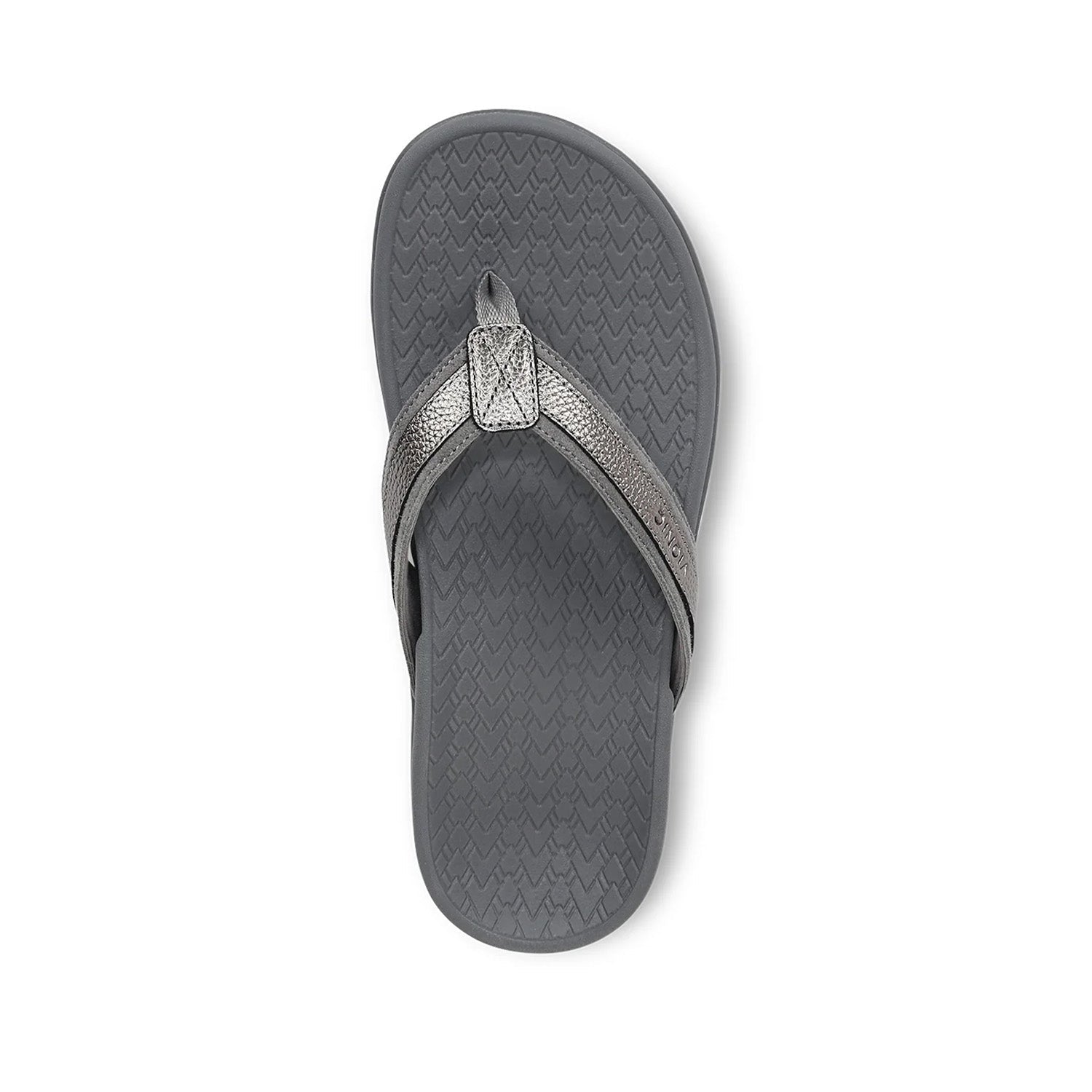 Vionic Women's Tide 2.0 Toe Post Sandal in Pewter