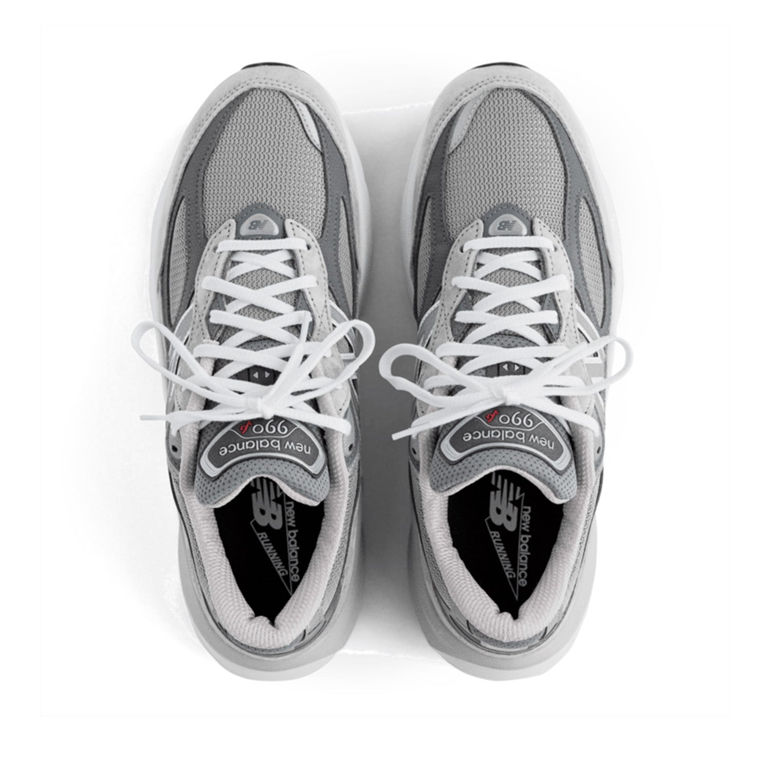 New Balance Women's 990 in Grey with White