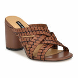 Nine West Women's Wenea3 Brown M