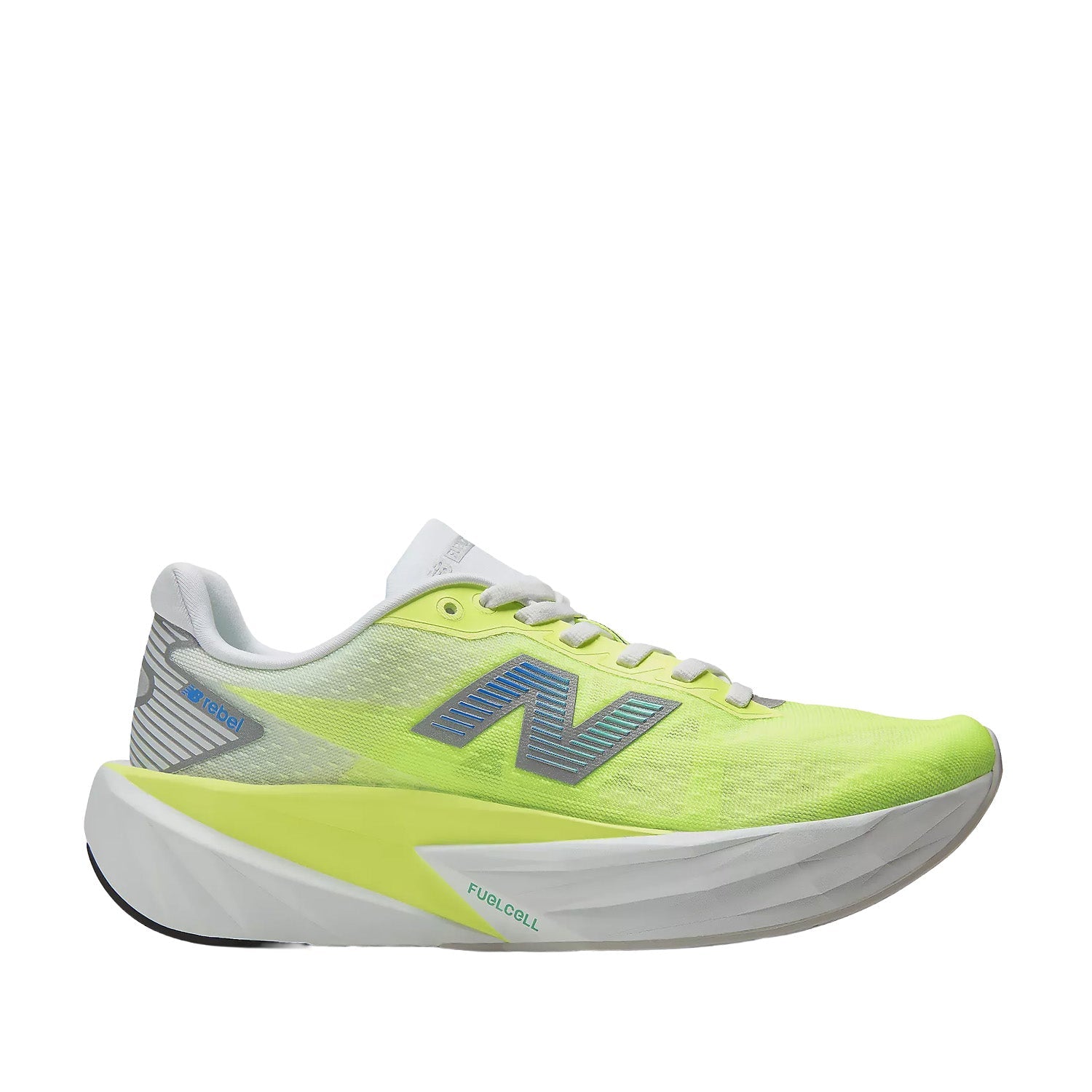 New Balance Women's FuelCell Rebel v5 in Afterglow/Deep End