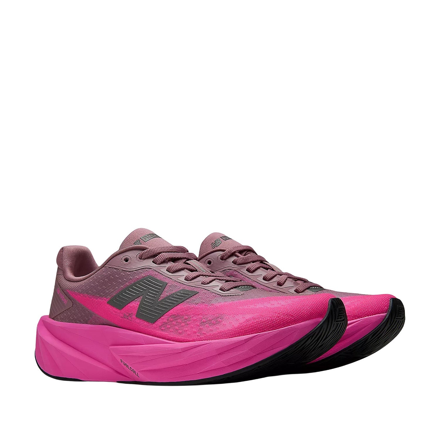 New Balance Women's FuelCell Rebel v5 in Pink Heat/Rosewood