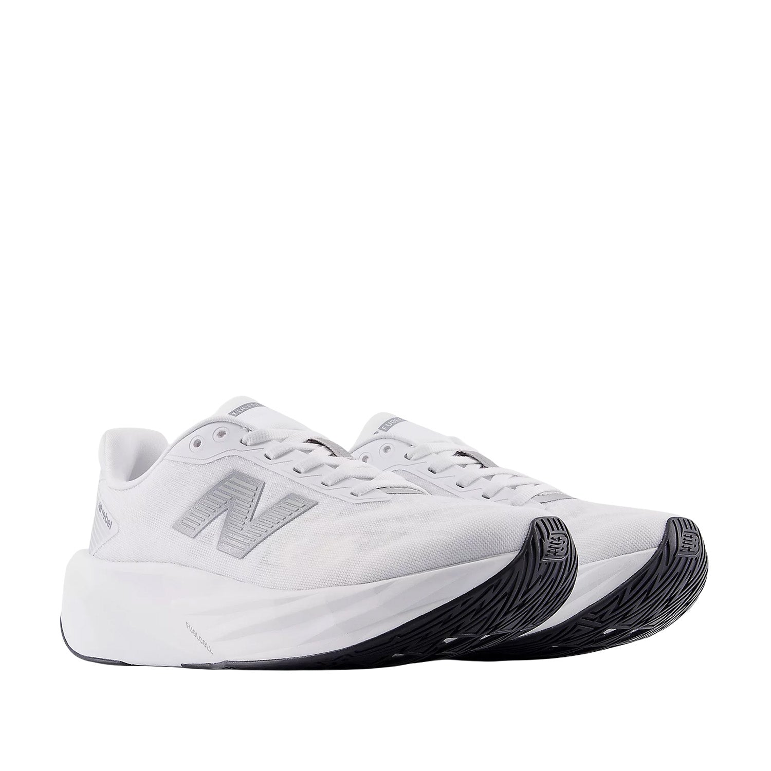 New Balance Women's FuelCell Rebel v5 in White/Black