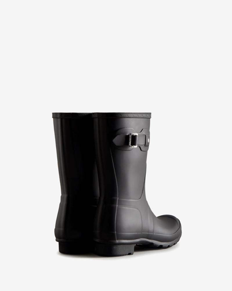 Bottes courtes Hunter Original pour femme, noires, taille M