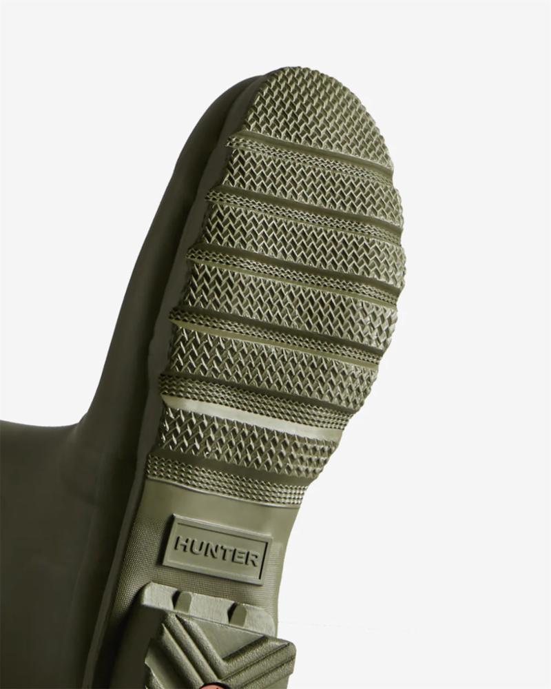 Bottes hautes Hunter Original pour femmes, vertes, taille M