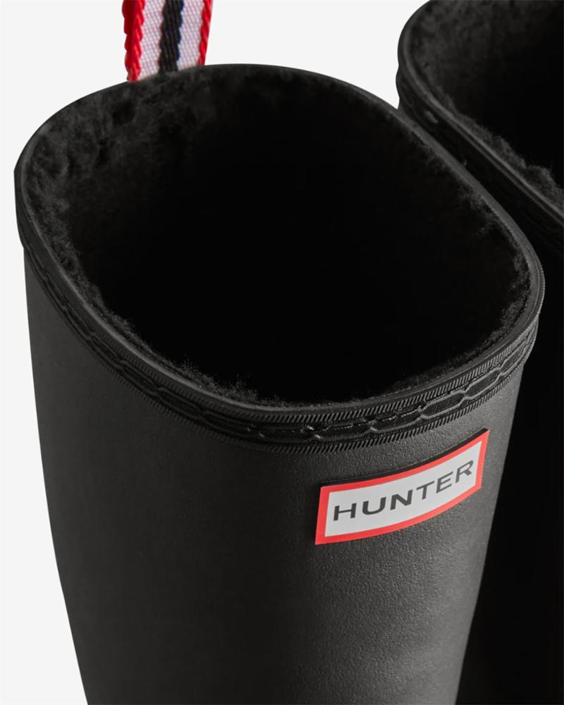 Bottes hautes isolées en sherpa Hunter pour femmes, taille M