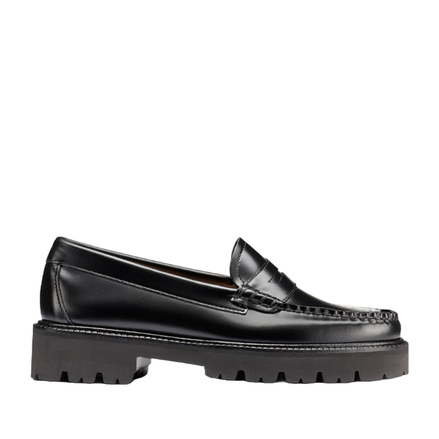 Bottes GH Bass Whitney Super Lug Weejun pour femmes, couleur noire
